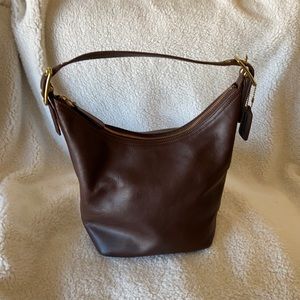Coach vintage small bucket bag